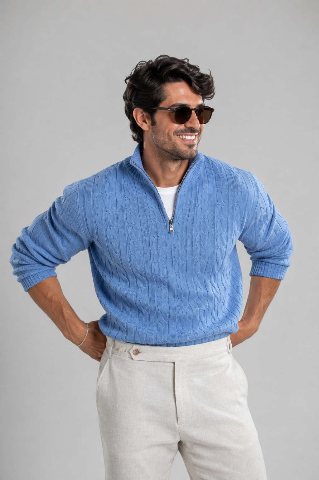 Ensemble en Maille Marine Honfleur