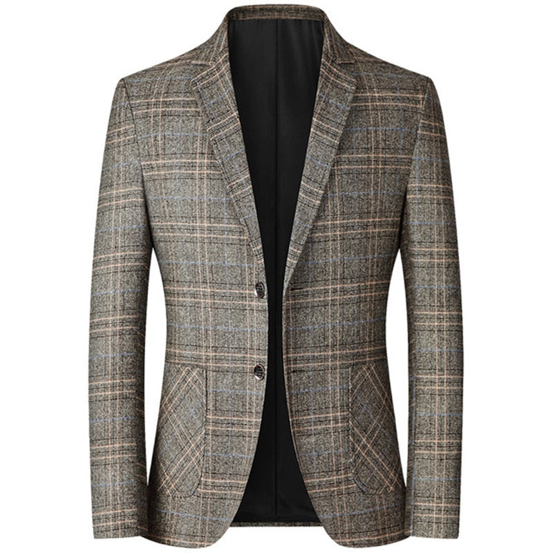 Blazer Marylebone — Flanelle Marron