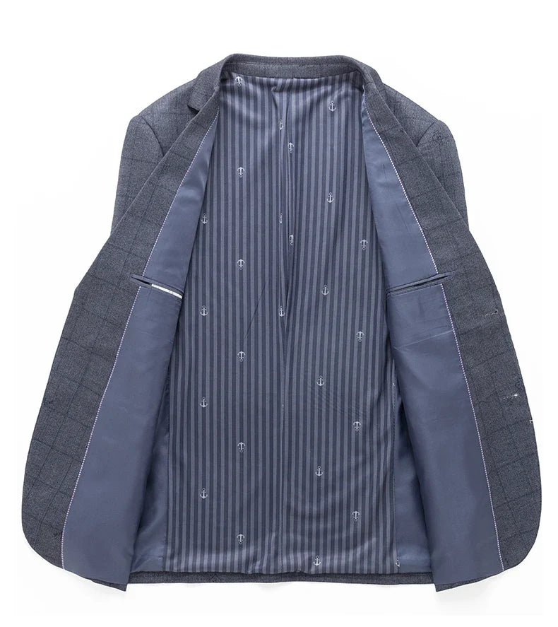 Blazer Grosvenor — Chevrons Anthracite