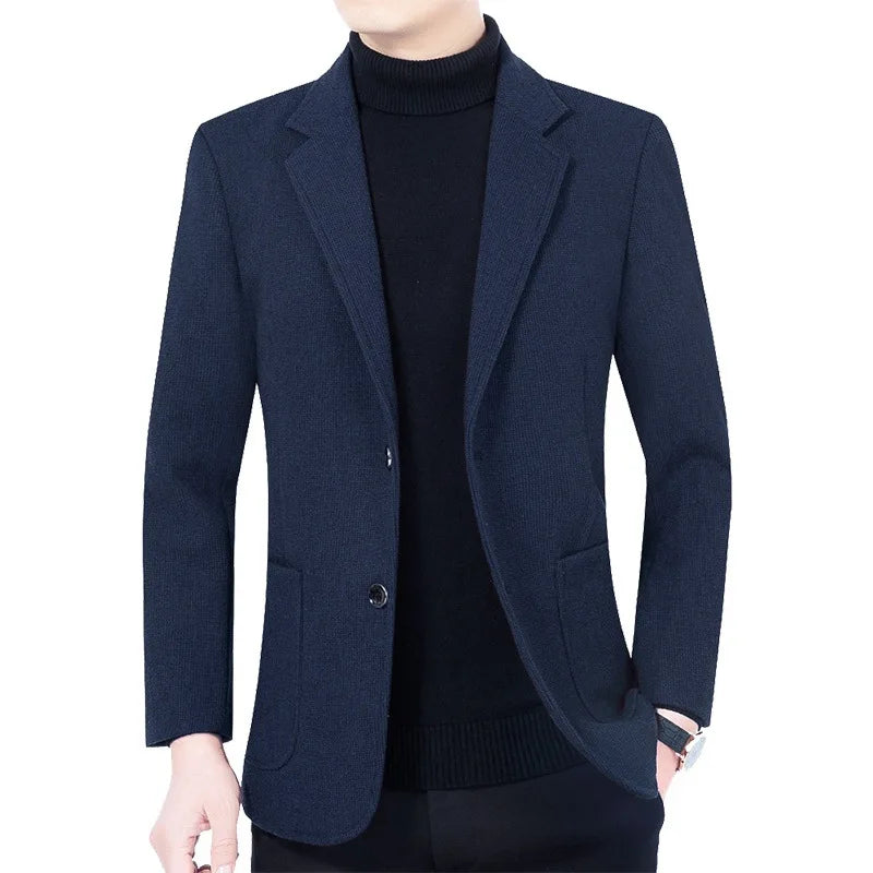Blazer Chelsea — Coupe Ajustée Marine