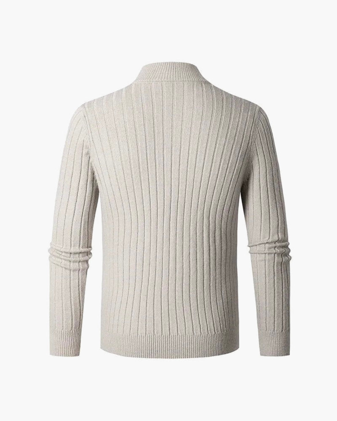 Pull Torsadé Gris Chiné Val d'Isère
