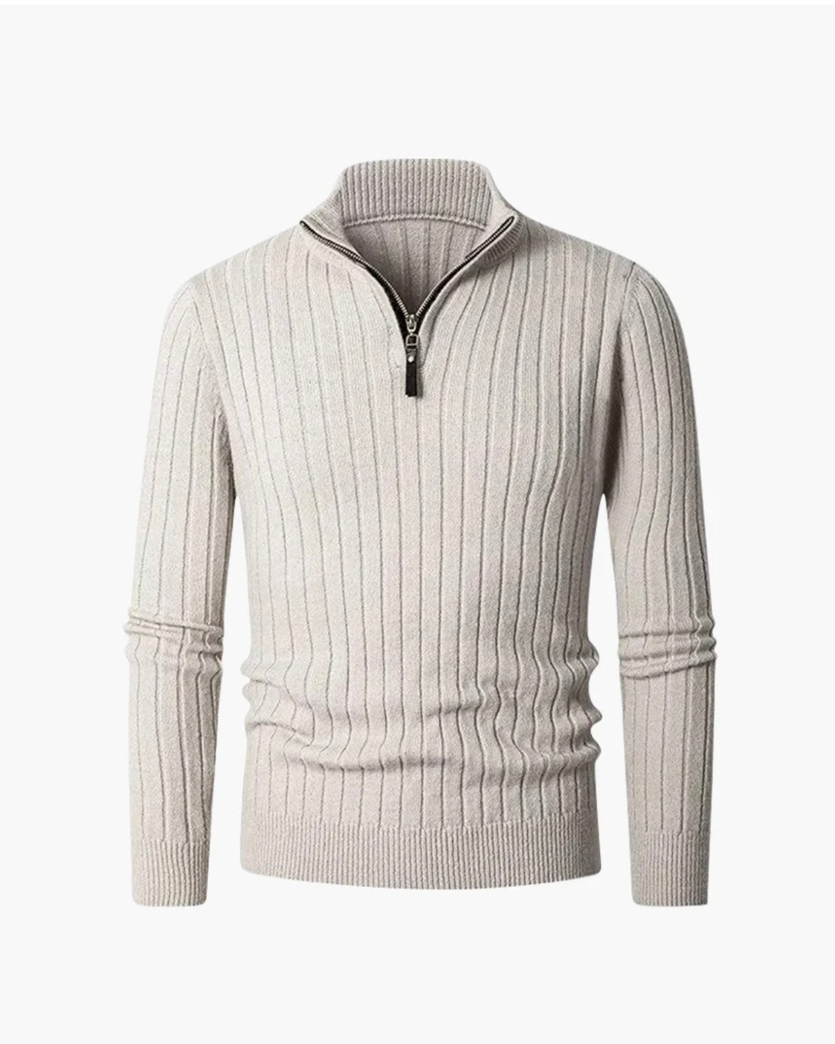 Pull Torsadé Gris Chiné Val d'Isère