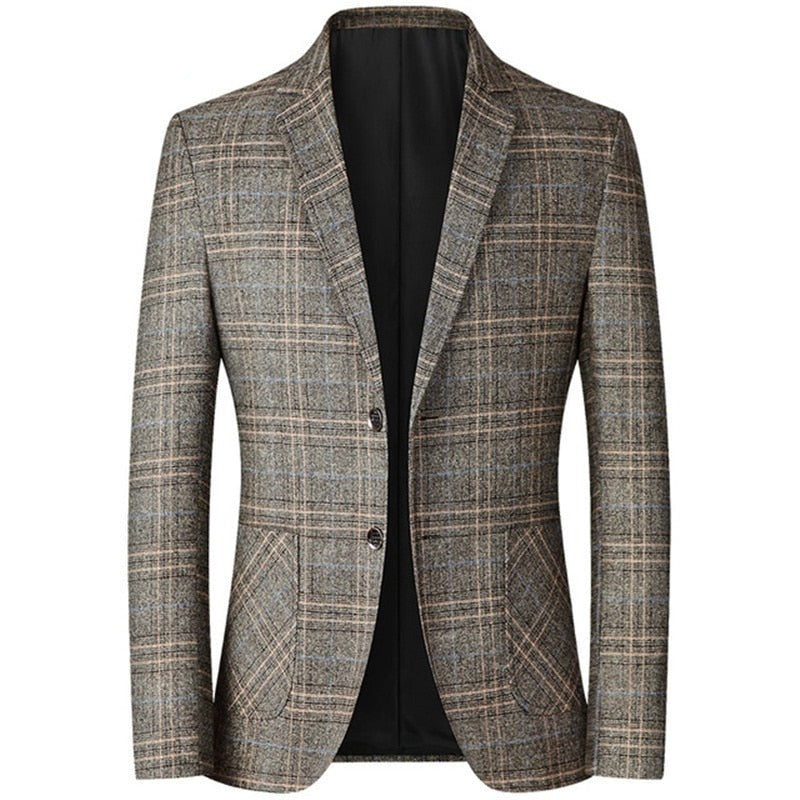 Blazer Marylebone — Flanelle Marron