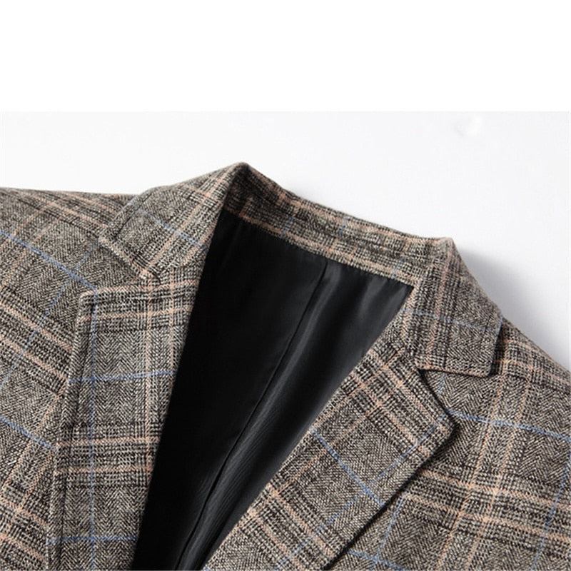 Blazer Marylebone — Flanelle Marron