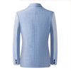 Blazer Eaton — Lin Beige Ajusté