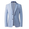 Blazer Eaton — Lin Beige Ajusté