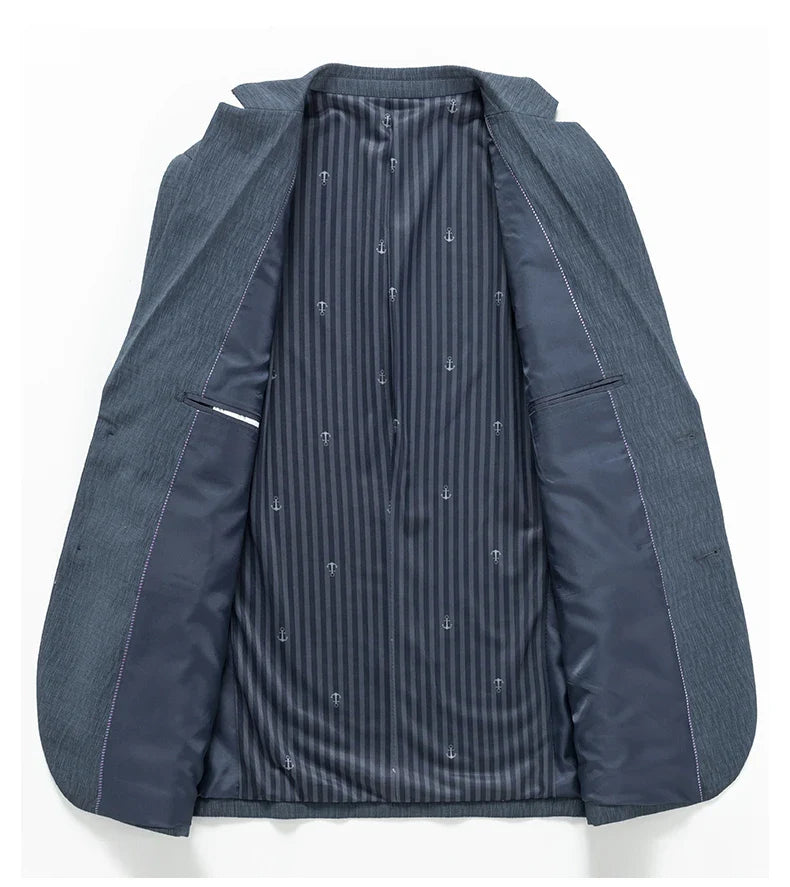 Blazer Grosvenor — Chevrons Anthracite